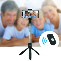 TRIPOD BLUETOOTH SELFIE TYČKA