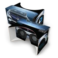 SKLÁDACÍ KARTONOVÉ 3D VIRTUÁLNÍ BRÝLE S CELOPLOŠNÝM CMYK POTISKEM