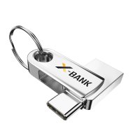OTOČNÝ USB FLASH DISK S KONEKTORY TYPE-C + USB A