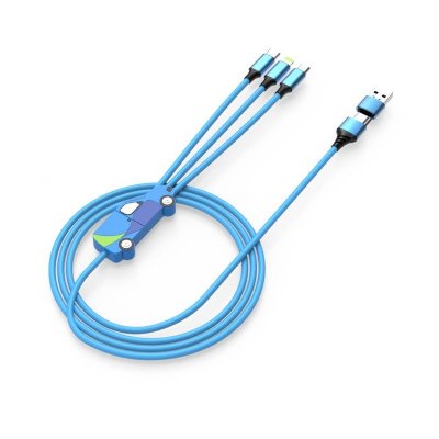 DLOUHÝ NABÍJECÍ (2A) USB KABEL 6 V 1, VLASTNÍM 2D TVAR