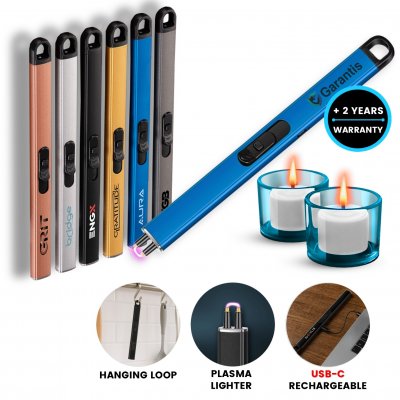 Univerzální plazmový zapalovač ArcLighter Slim, na svíčky, krby, sporáky, s USB nabíjením