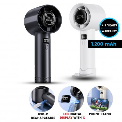 Ruční větráček AirPulse s plynulou regulací výkonu