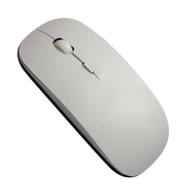 USB myš bezdrátová ultratenká, bílá barva (MOU110)