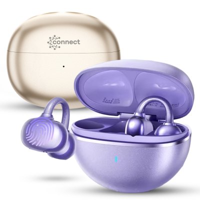 Sportovní bezdrátová clip-on sluchátka