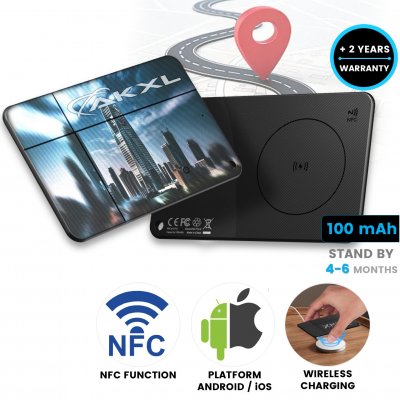 Chytrá lokalizační karta SMARTRAQ, s NFC funkcí, kompatibilní s Apple i Google