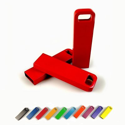 KOVOVÝ MINI USB 2.0 / 3.0 FLASH DISK, VLASTNÍ BARVY