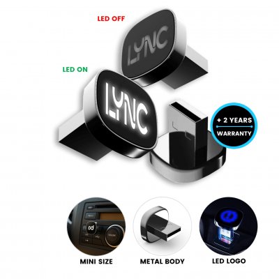 Mini USB flash disk s LED logem, s konektorem USB-A